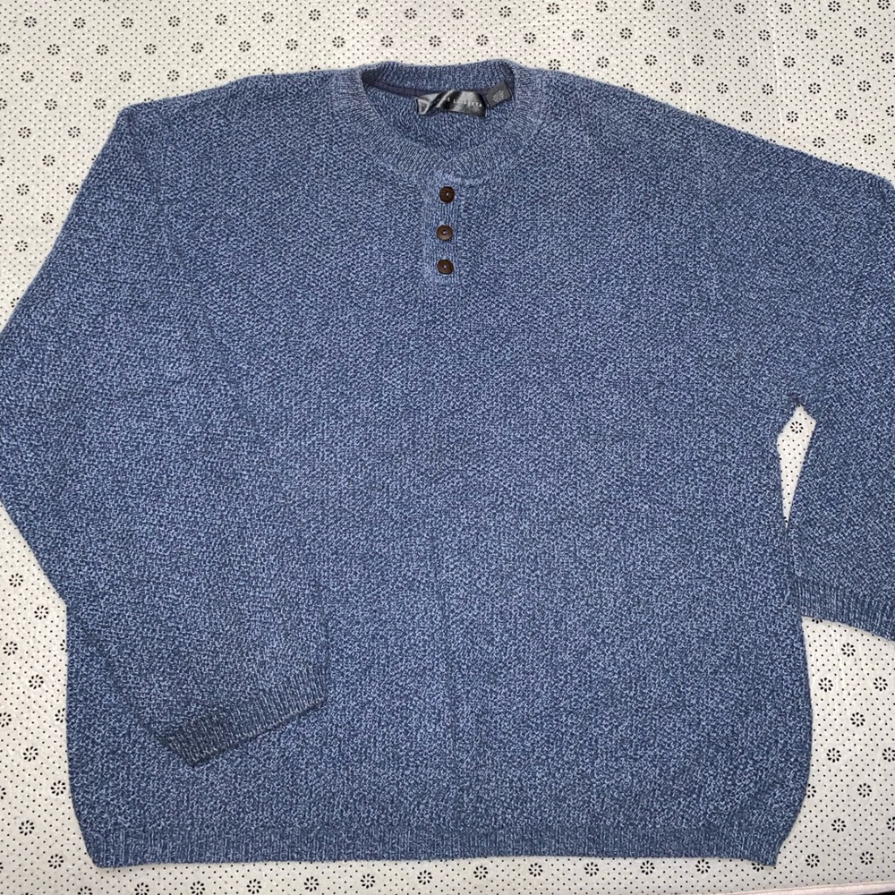 Oscar De La Renta Blue Sweater